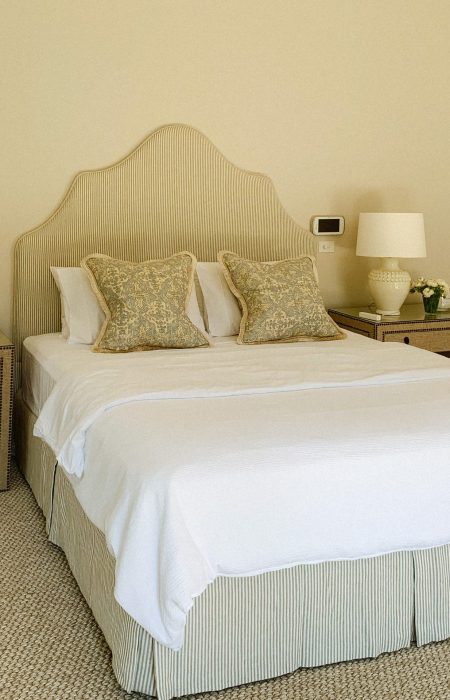 Upholstered bed frame designed in Melbourne